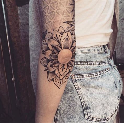 Womens Feminine Elbow Tattoos