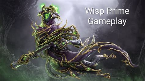 Warframe Wisp Prime Steel Path Build And Gameplay Youtube