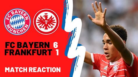 Bayern Munich Eintracht Frankfurt Match Review Reaction Youtube