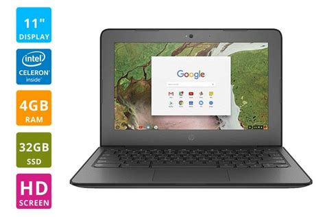 Hp Chromebook G8 116 Hd Intel Celeron N4020 Laptop 4gb 32gb At