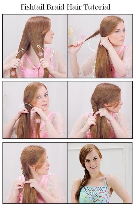 Hairstyles Tips And Tutorial Make Fishtail Braid For Your Hair