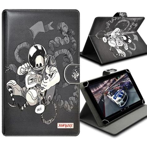 Etui De Protection Et Support Universel S Motif Za Pour Tablette