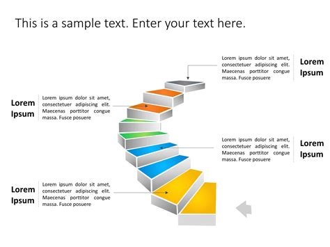 Staircase Ppt Roadmap Template