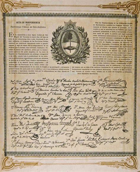 9 De Julio De 1816 Argentina Declara Su Independencia Argentear