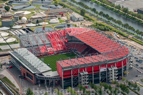 Hollandluchtfoto Enschede Luchtfoto Deel Van Het Stadion Grolsch