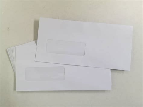 4 5 X9 5 WHITE WINDOW ENVELOPE 500 S Wellmax