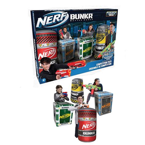 Nerf Bunker Battle Zones Competition Pack | Oksouq