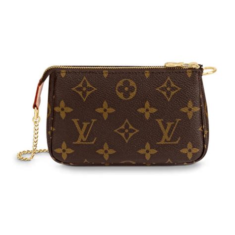 【louis Vuitton路易威登 单肩包】louis Vuitton路易威登 Mini Pochette Accessoires系列老花色女式手提包麻将包【正品 价格 图片】 寺库网