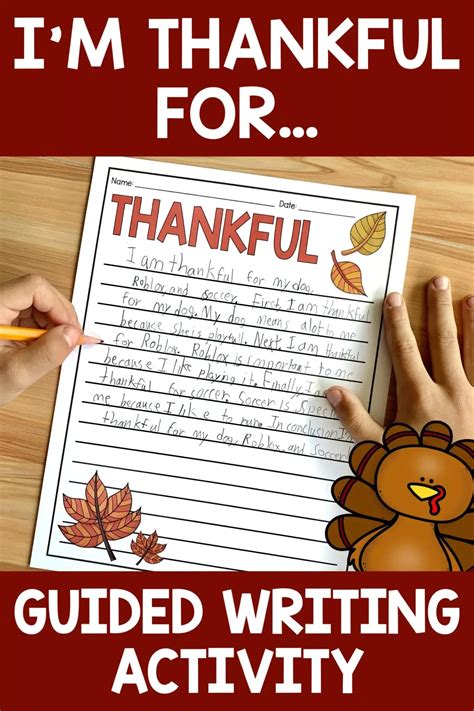 78 Simple And Fun Thanksgiving Writing Prompts Artofit