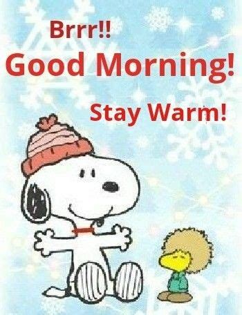 Pin by Sandy Myers on Good morning | Good morning snoopy, Good morning winter, Snoopy images