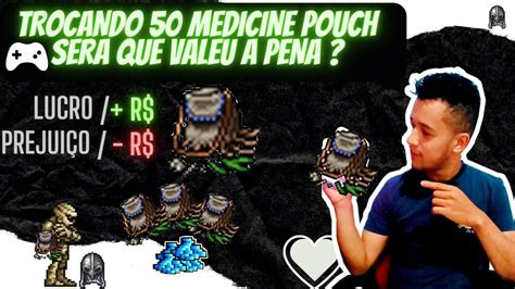 Tibia Medicine Pouch Trocando Da Lucro Ou Prejuizo Youtube