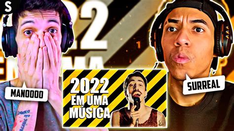 O MELHOR DE TODOS REACT 2022 EM UMA MUSICA YouTube