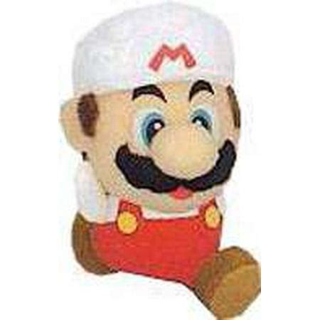 Super Mario Mario Plush Keychain [Fire] - Walmart.com