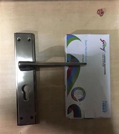 Silver Stainless Steel Godrej Mortise Door Handles Size 145 X 62 X 53 Mm At Rs 1650set In New