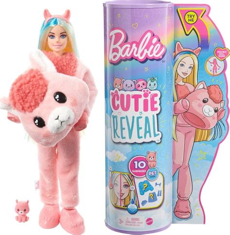 Foto Panenka Mattel Barbie Cutie Reveal Série 2 lama Zboží