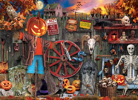 Halloween Decorations, 1000 Pieces, Eurographics | Serious Puzzles