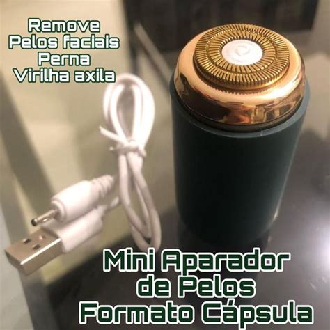 Mini Depilador Port Til Recarreg Vel Facial Bu O Barba Rosto Aparador