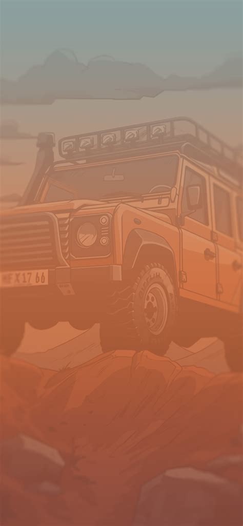 Orange Land Rover Defender Wallpaper Land Rover Wallpapers