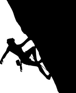 rock climbing clipart #2517297