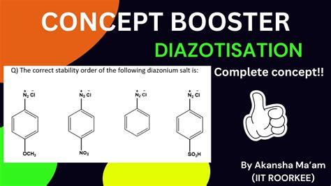 Diazotisation Ii Pyq Ii Organic Chemistry Ii Goc Chemistry Jee Neet