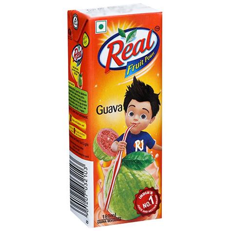 Buy Real Fruit Power Guava Juice 180 Ml In Wholesale Price Online B2B