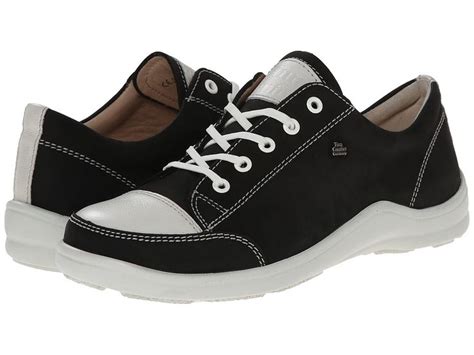 Finn Comfort Soho 82743 Womens Lace Up Casual Shoes Blackjasmine