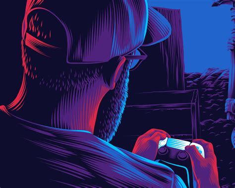 Illustrations for Playstation Russia :: Behance