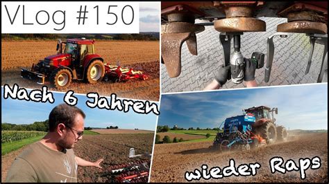 Farmvlog Wir Bauen Wieder Raps An Youtube