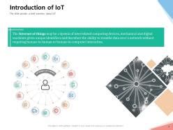 Internet Of Things Iot Overview Powerpoint Slides Complete Deck