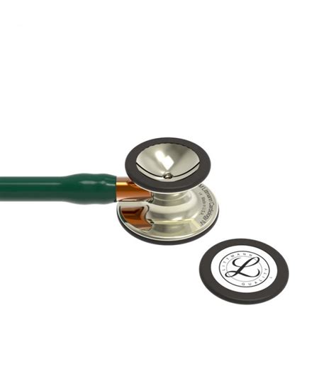 Littmann Cardiology Iv Stethoscope 6206 Champagne Edition Hunter Green Tube Orange Stem