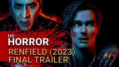 Renfield Final Trailer Nicholas Cage Vampire Film Youtube