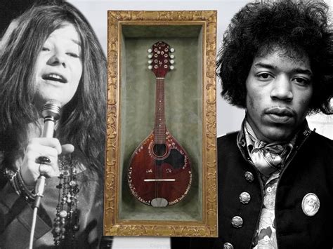 Janis Joplin Mandolin Given to Jimi Hendrix Sells for $281,250