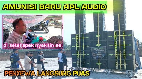 Apl Audio Sudah Mulai Cek Sound Pakai Amunisi Baru Box Planar Youtube