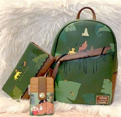 Loungefly Disney Lion King Backpack Set On Mercari Disney Bags