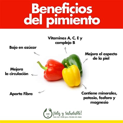 Beneficios Del Pimiento Frutas Y Verduras Beneficios Beneficios De