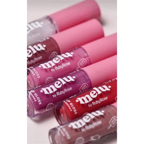 Gloss Labial Melu Ruby Rose Shopee Brasil