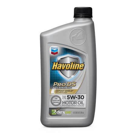 Chevron Havoline ProDS Synthetic Motor Oil 5W30, 1 QT - Walmart.com