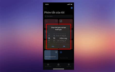 Hướng dẫn cách hẹn giờ gửi tin nhắn với Siri Shortcuts