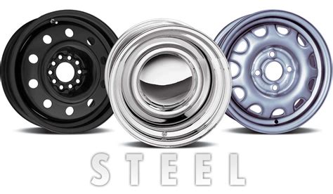 Whats The Difference Between Aluminum And Steel Wheels Les Schwab