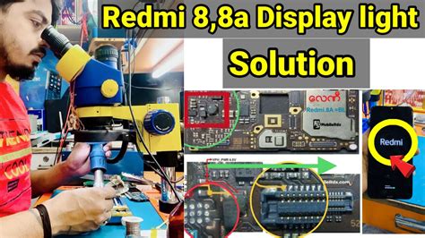 Redmi 8 8a Display Light Problem Solution Mi 8a Display Light 100