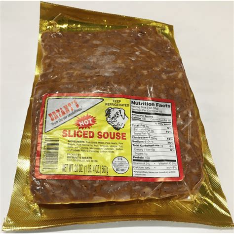 BRYNT SLI SOUSE HOT | Packaged Hot Dogs, Sausages & Lunch Meat | Food Center