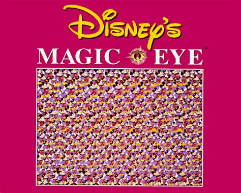 Disneys Magic Eye 3d Illusions Andrews And Mcmeel Amazonde Bücher