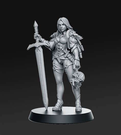 Miniaturas A Witcher Contract Rnestudio Rpg Em Resina Elo