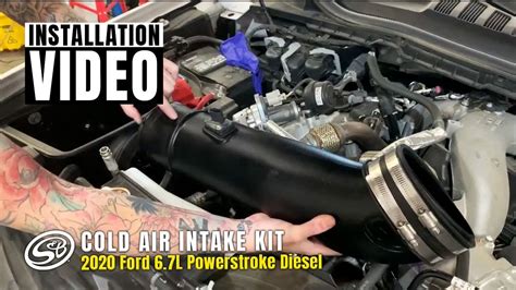 Sandb Cold Air Intake Installation 2020 Ford 6 7l Powerstroke Diesel Youtube