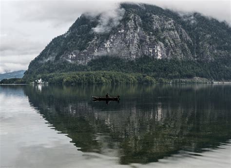 Hallstatt Lake by JBord on DeviantArt