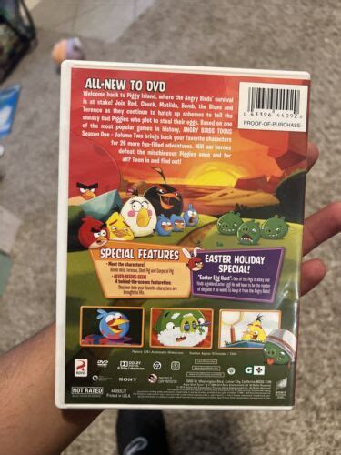 Angry Birds Toons Season One Volume 2 DVD 2013 43396440920 EBay