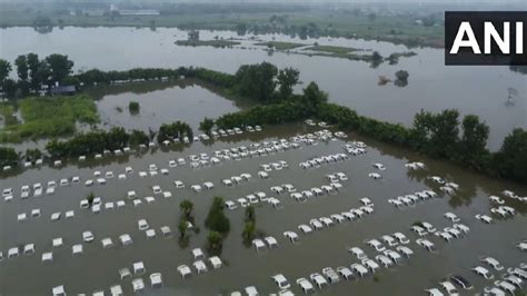 Ecotech 3 Flood Video Shows Over 300 Vehicles Submerged In Noida As