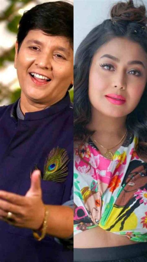 Falguni Pathak Neha Kakkar Shot Indian Idol 13 Episode A Month Before