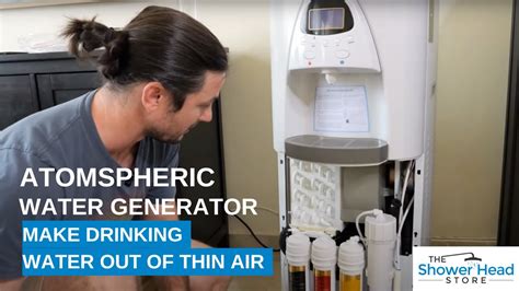 How To Make Drinking Water Out Of Thin Air With An Atmospheric Water