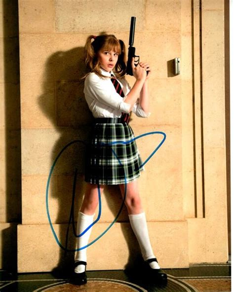 Chloe Moretz Signed X Kick Ass Photo W Hologram Coa Etsy